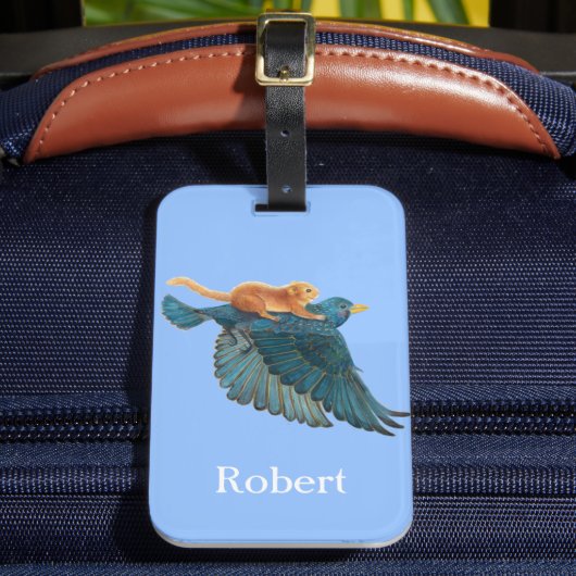 Hazel Dormaus & Starling Personalisiert Gepäckanhänger (Vorderseite Insitu 2)