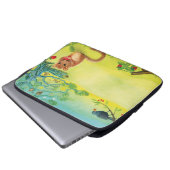 Hazel Dormouse Eating Wild Strawberry Laptopschutzhülle (Vorne Knopf)