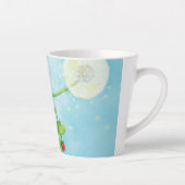Hazel Dormouse, Erdbeeren & Landelion puff Smal Milchtasse (Rechts)