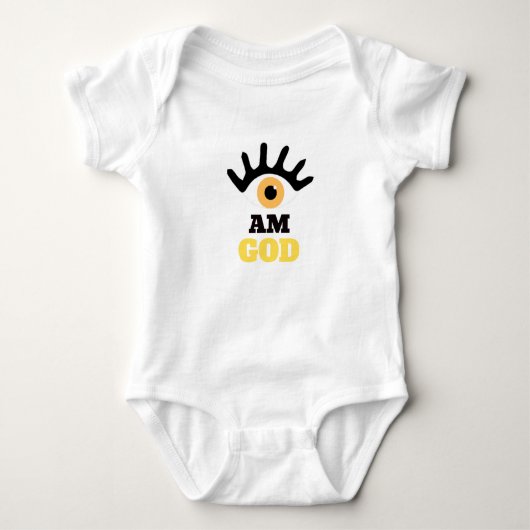 Hazel Eye Baby Bodysuit Baby Strampler (Vorderseite)