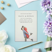 Hazel Foto Moderne Hochzeit Acryleinladungen (In Situ (Hochzeit))