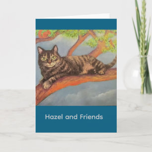 Hazel und Freunde Karte