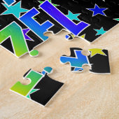 "HAZEL" Vorname, Spaß "GLÜCKLICHER GEBURTSTAG" Puzzle (Seite)