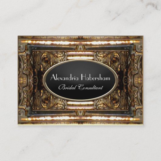 Hazelbryne elegante berufliche Geschäfts-Karte Visitenkarte (Vorderseite)