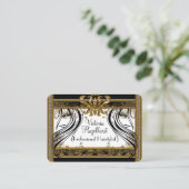 Hazelhurst Fairstylist Elegant Salon Beruflich Visitenkarte (Stehend Vorderseite)