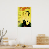 HAZELINE SNOW Kosmetik Gesicht Creme Natural Charm Poster (Küche)