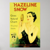 HAZELINE SNOW Kosmetik Gesicht Creme Natural Charm Poster (Vorne)
