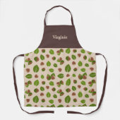 Hazelnusmuster Schürze (Vorderseite)