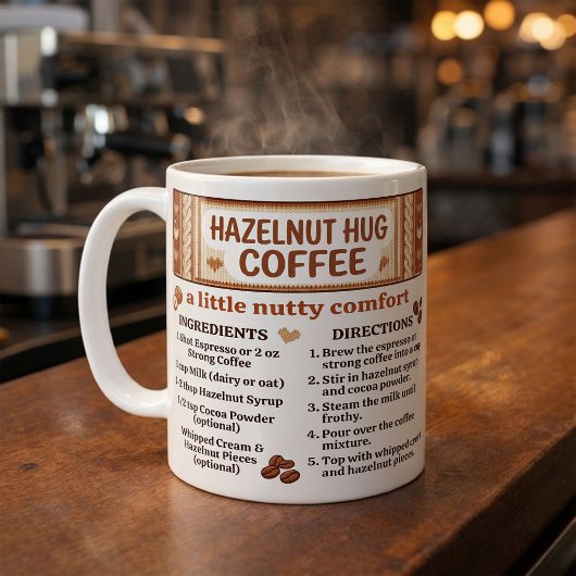 Hazelnut Coffee Recipe Kaffeetasse