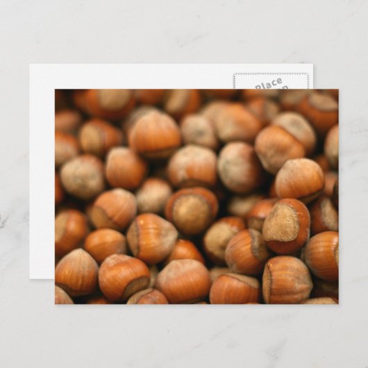 Hazelnut Galore Postkarte (Vorne/Hinten)
