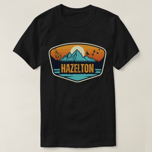 Hazelton, Idaho T-Shirt (Design vorne)