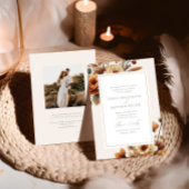 Hazelwood Fall Wasserfarbe Blumenzehen Einladung