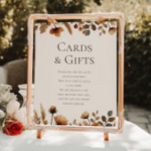 Hazelwood-Hochzeitsgeschenke und Kartenzeichen Poster