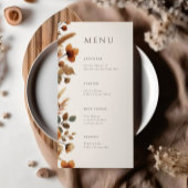 Hazelwood Wedding Dinner Menükarte