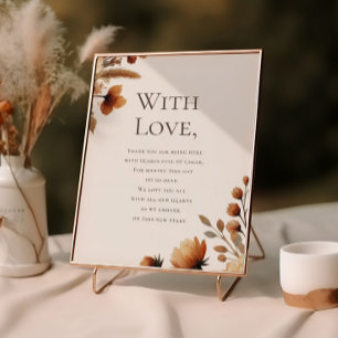 Hazelwood Wedding Vielen Dank für Ihre Teilnahme Poster