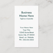 haziepups visitenkarte (Rückseite)