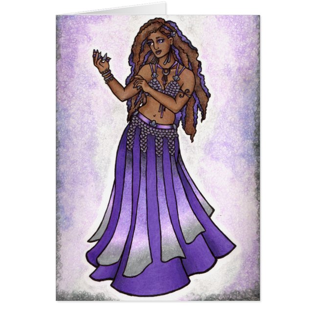 Hazine Belly Dancer Card (Vorne)