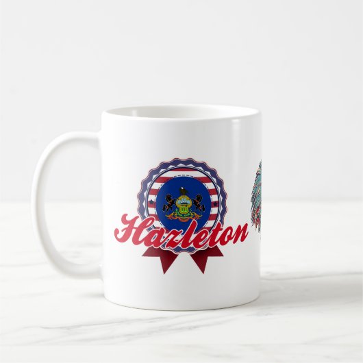 Hazleton, PA Kaffeetasse (Links)
