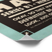 HazmaPoster_Series B1 #4 Poster (Ecke)