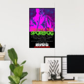 Hazmat Mel "SporeFog" Minute Movie Poster (Heimbüro)