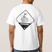 HazMat zerstörende Gehirnplatine  T-Shirt (Rückseite)