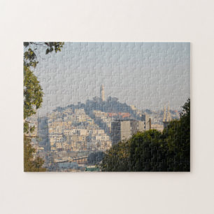 Hazy Coit Tower, San Fancisco, Kalifornien Puzzle