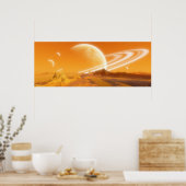 Hazy Day on Annovia Poster (Küche)