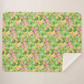 Hazy Daze in Clover Sherpadecke (Vorderseite (Horizontal))