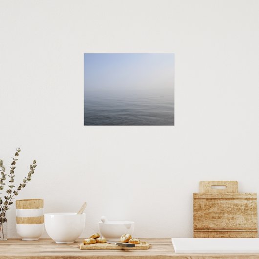 Hazy Lake Poster (Küche)