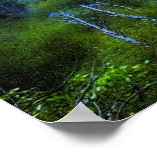 Hazy Morning Poster (Ecke)