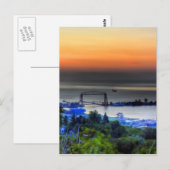 Hazy Morning Postkarte (Vorne/Hinten)