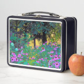 Hazy Morning Sonnenaufgang in meinem Rubio-Garten Metall Brotdose (Beispiel)