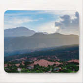 Hazy Pikes Peak Sunset Mousepad (Vorne)