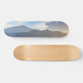Hazy Pikes Peak Sunset Skateboard (Horizontal)