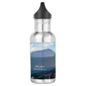 Hazy Pikes Peak Sunset Water Flasche Edelstahlflasche (Links)