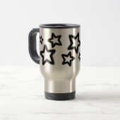 Hazy Star Cluster Travel Mug Reisebecher (Vorderseite Links)