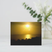 Hazy Sun Postkarte (Stehend Vorderseite)