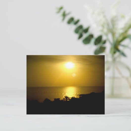 Hazy Sun Postkarte (Stehend Vorderseite)