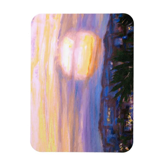 Hazy Sunset Magnet (Vertikal)