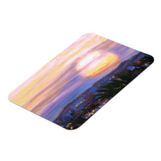 Hazy Sunset Magnet (Linke Seite)