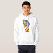 Hazy Vase Face Hoodie (Vorne ganz)