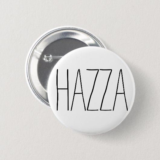 Hazza Knopf Button (Vorne & Hinten)
