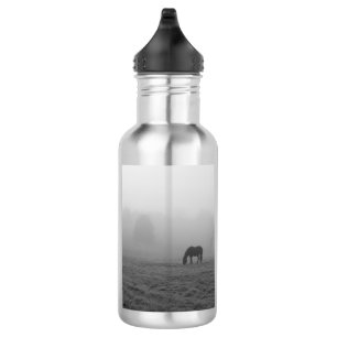 Hazzy Grayscale Water Flasche Edelstahlflasche