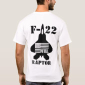 HB F-22 Ungläubiger T-Shirt (Rückseite)