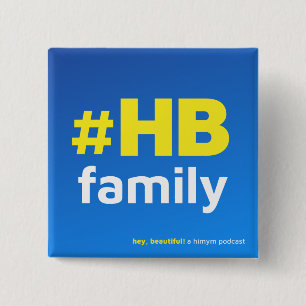 HB Familien-Logoknopf - säubern Sie Entwurf Button
