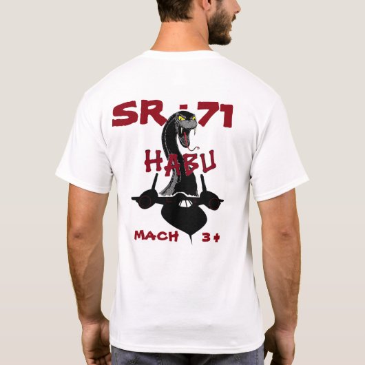 HB HABU SR-71 T-Shirt (Rückseite)