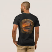 HB Sunsets Surf-Shirt  T-Shirt (Schwarz voll)