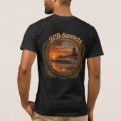 HB Sunsets Surf-Shirt  T-Shirt (Rückseite)