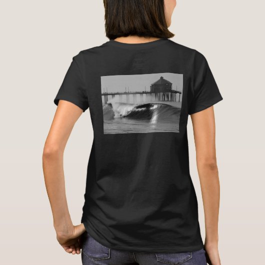 HB Sunsets Surf & Sunsets  T-Shirt (Rückseite)