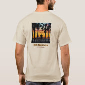 HB Sunsets T-Shirt (Männer) (Rückseite)